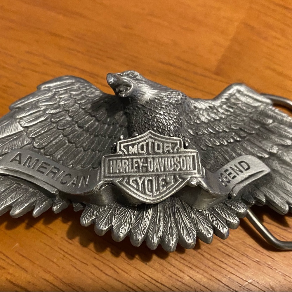 Harley Davidson Pewter belt buckle
